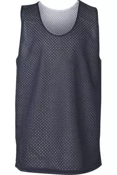 Двусторонняя майка Badger Youth Pro Mesh, темно-синий/белый