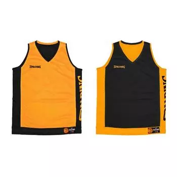Двусторонняя майка Spalding Basketball оранжевая