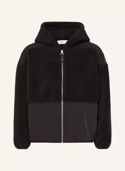 Двусторонняя меховая куртка Тедди Calvin Klein, черный