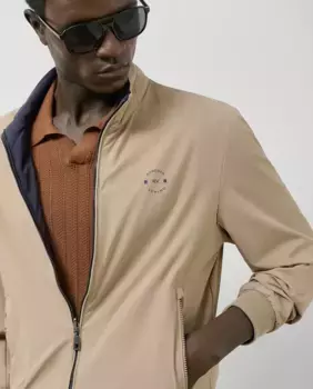 Двусторонняя мужская куртка Roberto Verino, тёмно-синий