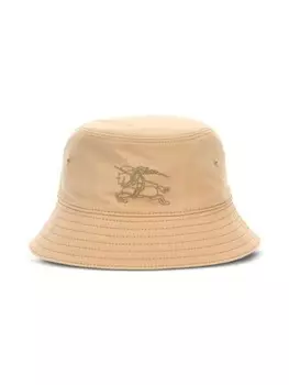 Двусторонняя панама Burberry Kids, нейтральный цвет