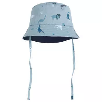 Двусторонняя панама H&M Bucket, синий/темно-синий