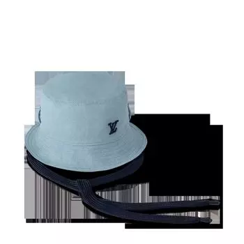 Двусторонняя панама LV Play Aerogram Louis Vuitton, синий