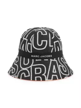 Двусторонняя панама Marc Jacobs Kids, черный