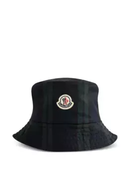 Двусторонняя панама MONCLER, синий
