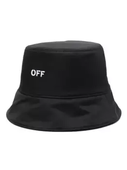 Двусторонняя панама OFF-WHITE, черный