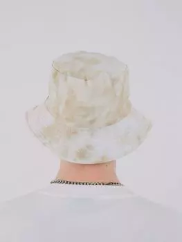 Двусторонняя панама с принтом тай-дай SVNX, зеленый