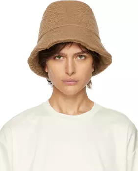 Двусторонняя панама Tan Camel Max Mara