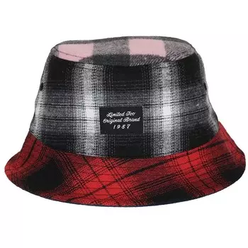 Двусторонняя панама в клетку для девочек Limited Too, цвет Reversible Plaid