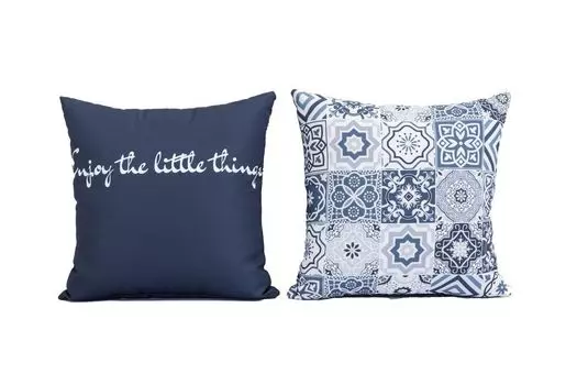 Двусторонняя плитка-подушка Primaster 45 x 45 см, синяя