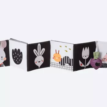 Двусторонняя сенсорная книжка Taf Toys для городской садовой коляски