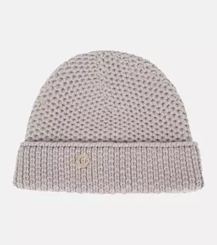 Двусторонняя шапка-бини Rougemont из кашемира Loro Piana, серый