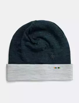 Двусторонняя шапка Thermal Merino Reversible Smartwool, бирюзовый