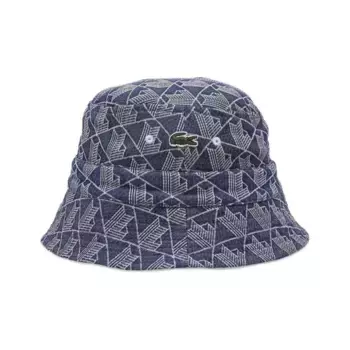 Двусторонняя шляпа Lacoste, синий