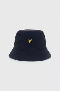 Двусторонняя шляпа Lyle & Scott, темно-синий