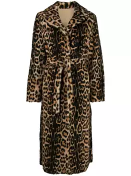 Двусторонняя шуба из овчины YVES SALOMON, коричневый