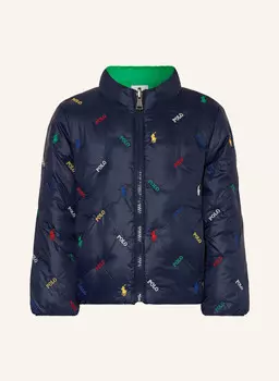 Двусторонняя стеганая куртка Polo Ralph Lauren, синий