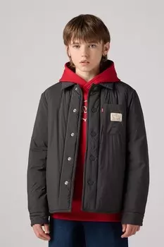Двусторонняя стеганая куртка с логотипом Levi'S, черный
