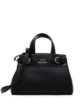 Двусторонняя сумка Armani Exchange Shoppers, черный