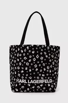 Двусторонняя сумка Karl Lagerfeld, черный