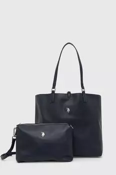 Двусторонняя сумка U.S. Polo Assn., синий