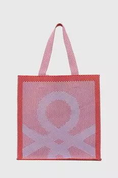 Двусторонняя сумка United Colors of Benetton, красный