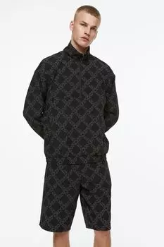 Двусторонняя толстовка DryMove H&M, черный/узор