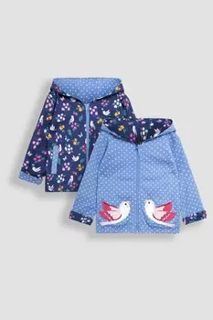 Двусторонняя толстовка с аппликацией Jojo Maman Bb, синий