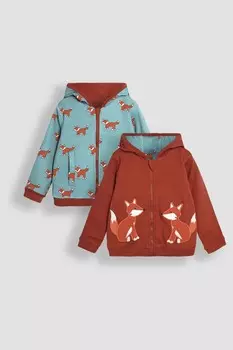 Двусторонняя толстовка с аппликацией Jojo Maman Bb, оранжевый