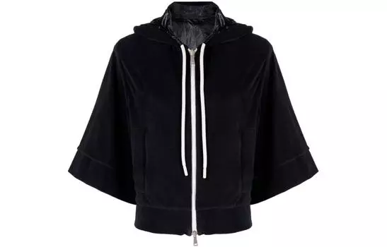 Двусторонняя толстовка с капюшоном на молнии Moncler, фиолетовый