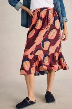 Двусторонняя юбка Ava White Stuff, фиолетовый