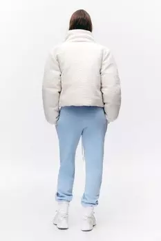 Двусторонняя, утепленная куртка-пуховик Monki, мультиколор