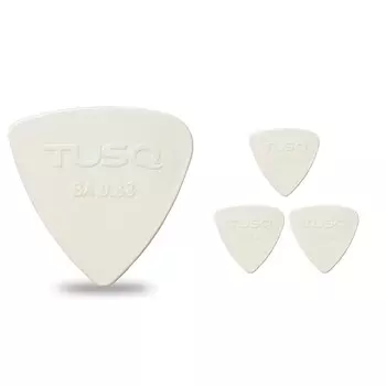 Двуугольный медиатор Graph Tech TUSQ Bright Tone, 0,88 мм, 4 шт. в упаковке