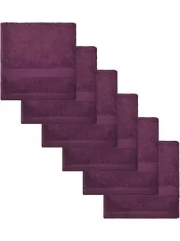Dyckhoff махровая махровая серия Planet berry 6 полотенец 50 х 100 см, фиолетовый