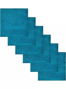 Dyckhoff махровая махровая серия Планета бирюзовый 6 полотенец 50 х 100 см