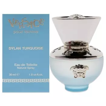 Dylan Turquoise Pour Femme Women Edt Спрей, 1 унция, Versace