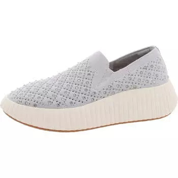 Dyles женские повседневные и модные кроссовки без застежек White Mountain, цвет light grey/fabric