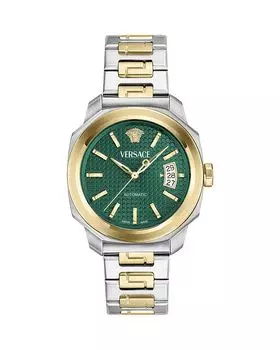 Dylos Watch, 42 мм Versace, зеленый
