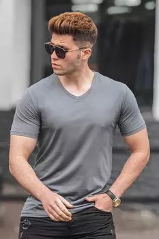 Дымчатая футболка 5281 MADMEXT