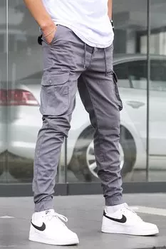 Дымчатые брюки Jogger Slim Fit 5740 MADMEXT