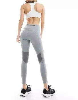 Дымчатые леггинсы со средней посадкой Nike Fast Dri-FIT