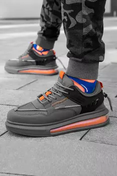 Дымчатые мужские кроссовки DS Elron DARK SEER, серый