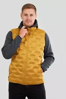 Дымчатый стеганый жилет Fundango, желтый