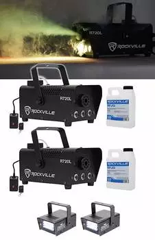 Дымогенератор Chauvet (2) H700+(2) MINI STROBE LED