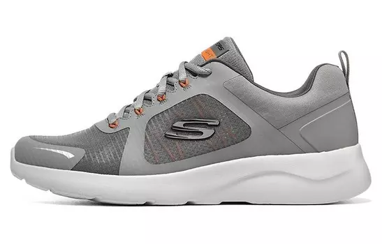 Dynamight 2.0 Кроссовки Lifestyle для мужчин с низким верхом серого/белого цвета Skechers