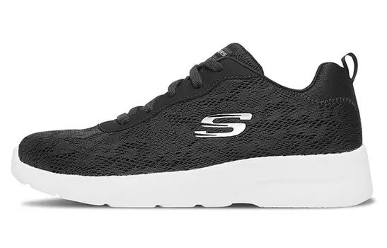Dynamight 2.0 Кроссовки Lifestyle женские средней высоты, черные/белые Skechers