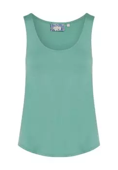 Дышащая блестящая рубашка для сна Shelby для женщин ESSENZA, цвет Easy Green