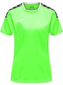 Дышащая футболка Hummel Jersey AUTHENTIC POLY, цвет green/neon green