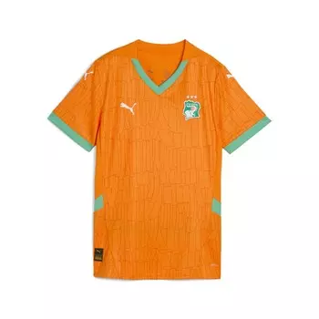 Дышащая футболка PUMA Jersey Elfenbeinkste 2025 Heimtrikot, оранжевый