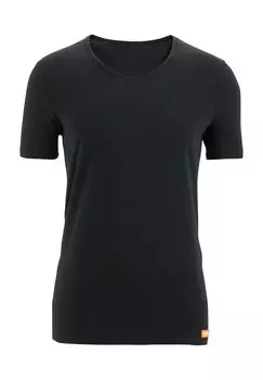 Дышащая майка Warm Up с V-образным вырезом для мужчин bruno banani, черный